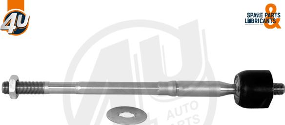 4U Autoparts E12103 - Aksiālais šarnīrs, Stūres šķērsstiepnis www.autospares.lv