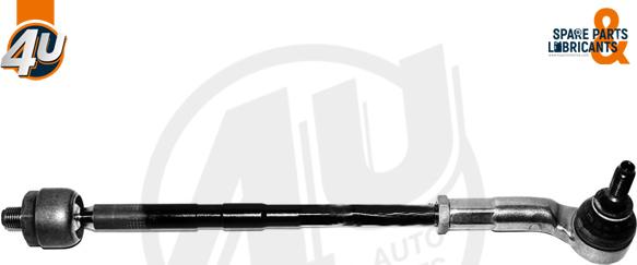 4U Autoparts J09647 - Stūres šķērsstiepnis www.autospares.lv