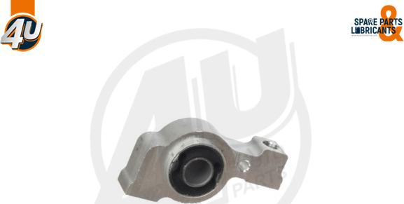 4U Autoparts P66043 - Сайлентблок, рычаг подвески колеса www.autospares.lv