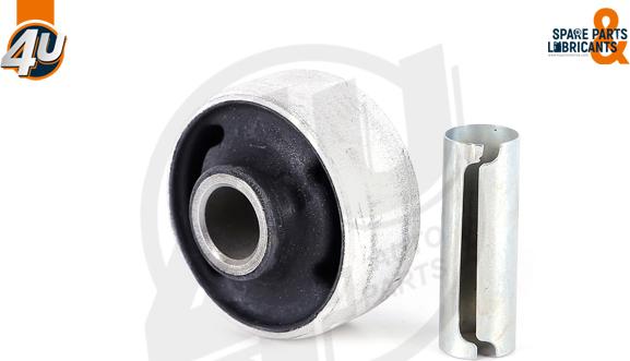 4U Autoparts P60220 - Сайлентблок, рычаг подвески колеса www.autospares.lv