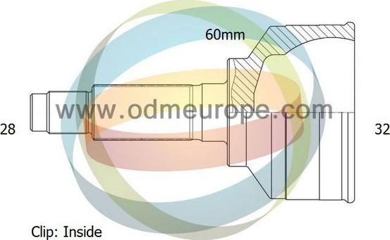 4X4 ESTANFI EST-12-041639 - Šarnīru komplekts, Piedziņas vārpsta www.autospares.lv