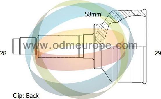 4X4 ESTANFI EST-12-300737 - Joint Kit, drive shaft www.autospares.lv