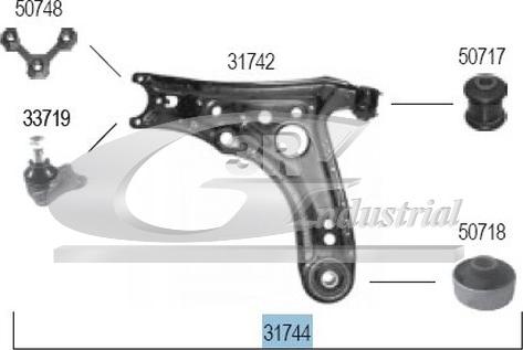 3RG 31744 - Track Control Arm www.autospares.lv