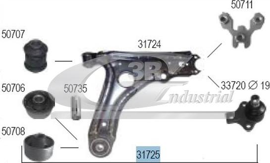 3RG 31725 - Track Control Arm www.autospares.lv