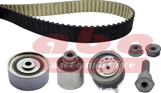 A.B.A YK501141 - Комплект зубчатого ремня ГРМ www.autospares.lv