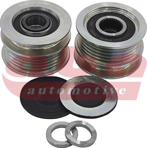 A.B.A YT200116 - Pulley, alternator, freewheel clutch www.autospares.lv