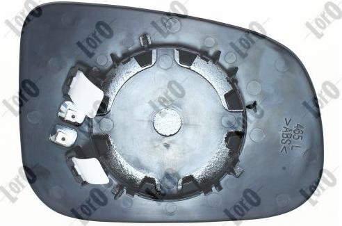 ABAKUS 4125G03 - Spoguļstikls, Ārējais atpakaļskata spogulis www.autospares.lv