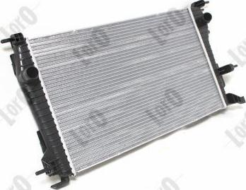 ABAKUS 042-017-0059-B - Radiators, Motora dzesēšanas sistēma www.autospares.lv