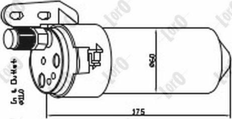 ABAKUS 042-021-0003 - Sausinātājs, Kondicionieris www.autospares.lv