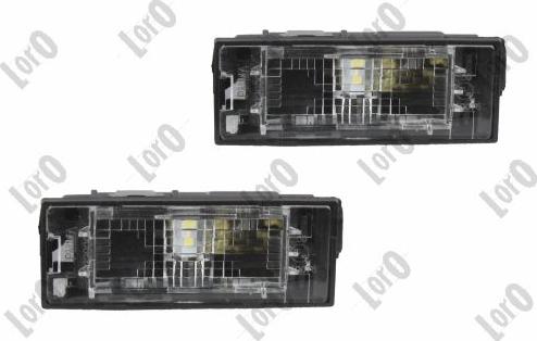 ABAKUS 042-22-905LED - Numurzīmes apgaismojuma lukturis www.autospares.lv