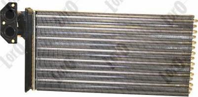 ABAKUS 054-015-0016 - Heat Exchanger, interior heating www.autospares.lv