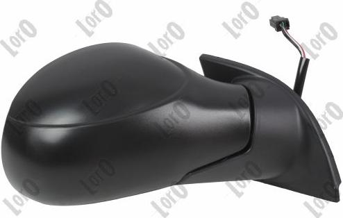 ABAKUS 0506M05 - Ārējais atpakaļskata spogulis www.autospares.lv