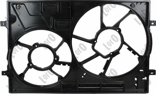 ABAKUS 053-014-0056-S - Korpuss, Ventilators (Dzinēja dzesēšana) www.autospares.lv