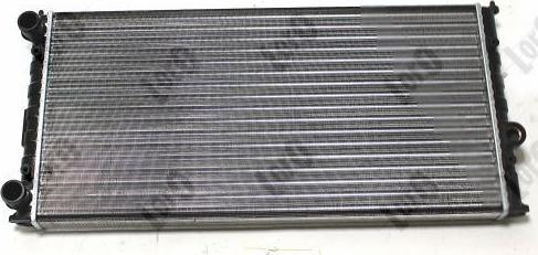 ABAKUS 053-017-0008 - Radiators, Motora dzesēšanas sistēma autospares.lv