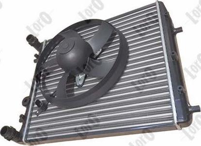 ABAKUS 053-017-0038-A - Radiators, Motora dzesēšanas sistēma www.autospares.lv