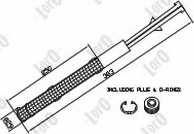 ABAKUS 053-021-0004 - Sausinātājs, Kondicionieris www.autospares.lv