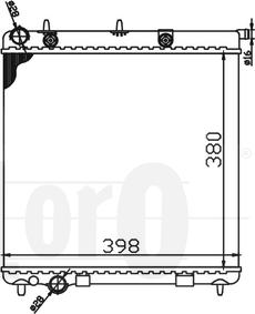 ABAKUS 009-017-0047 - Radiators, Motora dzesēšanas sistēma www.autospares.lv