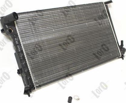 ABAKUS 009-017-0003 - Radiators, Motora dzesēšanas sistēma www.autospares.lv