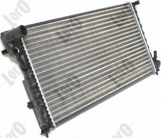 ABAKUS 009-017-0002 - Radiators, Motora dzesēšanas sistēma www.autospares.lv