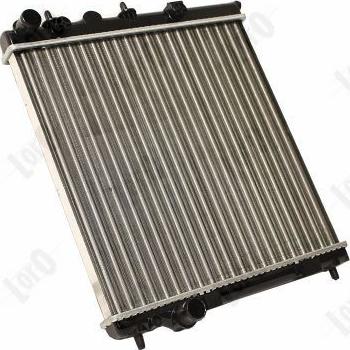 ABAKUS 009-017-0016 - Radiators, Motora dzesēšanas sistēma www.autospares.lv