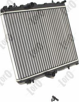 ABAKUS 009-017-0011 - Radiators, Motora dzesēšanas sistēma www.autospares.lv