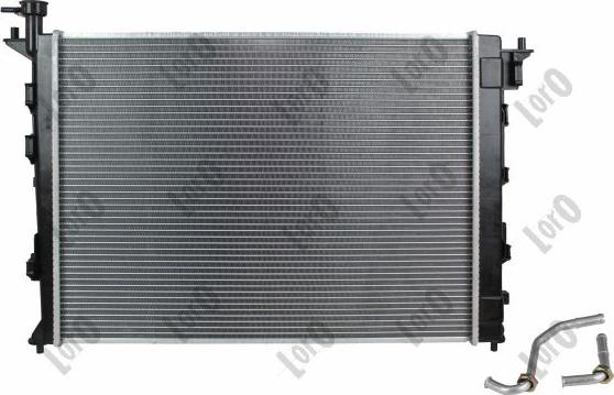 ABAKUS 019-017-0049 - Radiators, Motora dzesēšanas sistēma www.autospares.lv