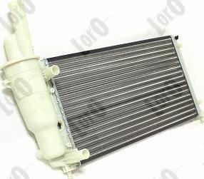 ABAKUS 016-017-0012 - Radiators, Motora dzesēšanas sistēma www.autospares.lv