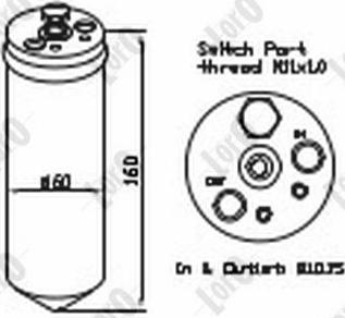 ABAKUS 018-021-0001 - Sausinātājs, Kondicionieris www.autospares.lv