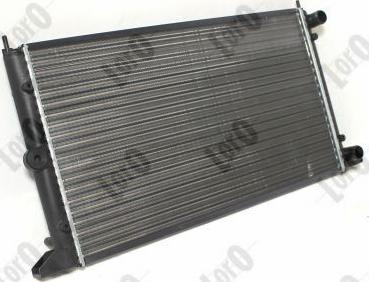 ABAKUS 017-017-0027 - Radiators, Motora dzesēšanas sistēma www.autospares.lv