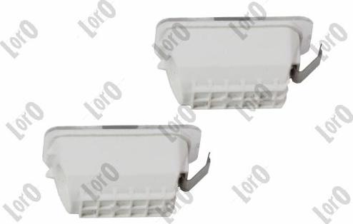 ABAKUS 017-27-905LED - Numurzīmes apgaismojuma lukturis www.autospares.lv