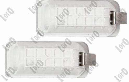 ABAKUS 017-27-905LED - Numurzīmes apgaismojuma lukturis www.autospares.lv