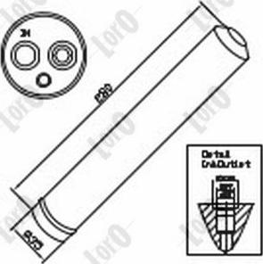 ABAKUS 030-021-0002 - Sausinātājs, Kondicionieris www.autospares.lv