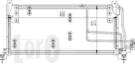 ABAKUS 037-016-0004 - Kondensators, Gaisa kond. sistēma www.autospares.lv