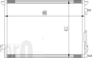 ABAKUS 037-016-0013 - Kondensators, Gaisa kond. sistēma www.autospares.lv