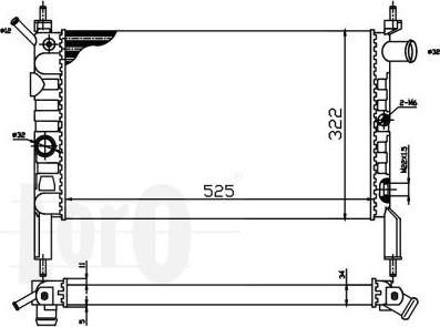 ABAKUS 037-017-0002 - Radiators, Motora dzesēšanas sistēma www.autospares.lv