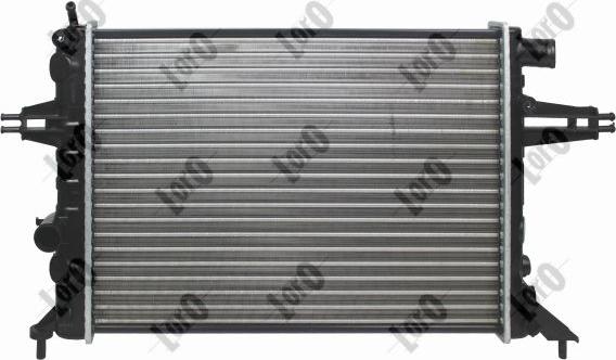 ABAKUS 037-017-0022 - Radiators, Motora dzesēšanas sistēma www.autospares.lv