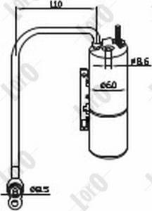 ABAKUS 037-021-0012 - Sausinātājs, Kondicionieris www.autospares.lv