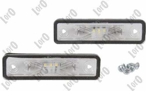 ABAKUS 037-20-900LED - Numurzīmes apgaismojuma lukturis www.autospares.lv