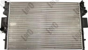 ABAKUS 022-017-0007 - Radiators, Motora dzesēšanas sistēma www.autospares.lv