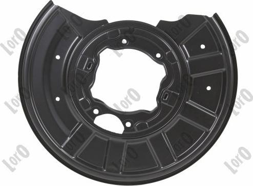 ABAKUS 131-07-666 - Dubļu sargs, Bremžu disks www.autospares.lv