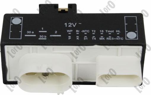 ABAKUS 133-003-009 - Vadības bloks, Elektroventilators (Motora dzesēšana) www.autospares.lv