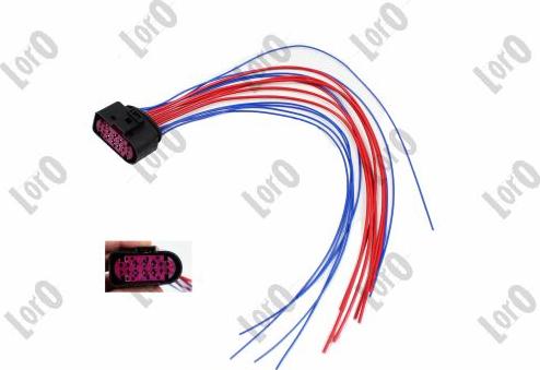 ABAKUS 120-00-067 - Cable Repair Set, headlight www.autospares.lv