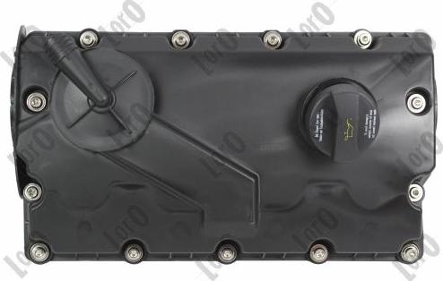 ABAKUS 123-00-027 - Крышка головки цилиндра www.autospares.lv