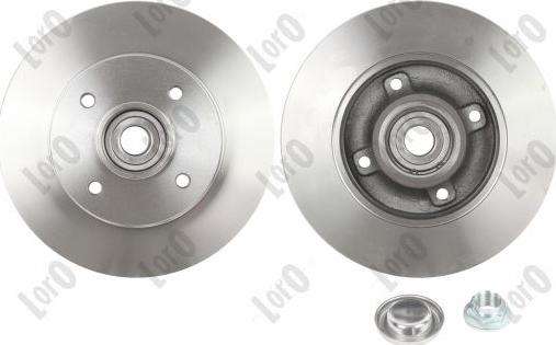 ABAKUS 231-04-141 - Bremžu diski www.autospares.lv