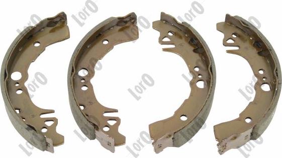 ABAKUS 231-05-095 - Bremžu loku komplekts www.autospares.lv