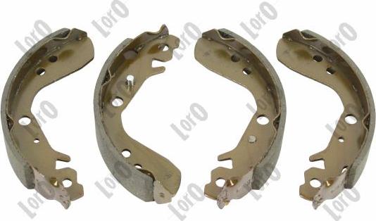 ABAKUS 231-05-090 - Bremžu loku komplekts www.autospares.lv