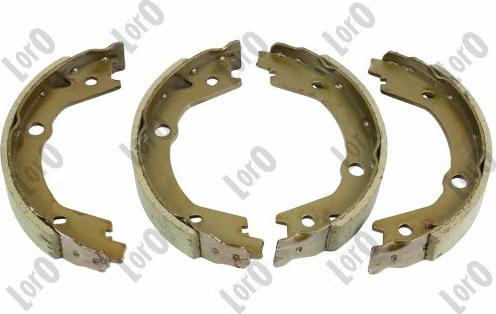 ABAKUS 231-05-042 - Brake Shoe Set, parking brake www.autospares.lv