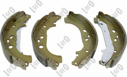 ABAKUS 231-05-064 - Комплект тормозных колодок, барабанные www.autospares.lv