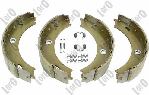 ABAKUS 231-05-066 - Brake Shoe Set, parking brake www.autospares.lv