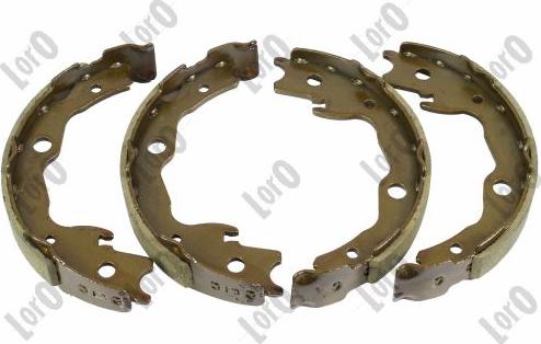 ABAKUS 231-05-019 - Brake Shoe Set, parking brake www.autospares.lv